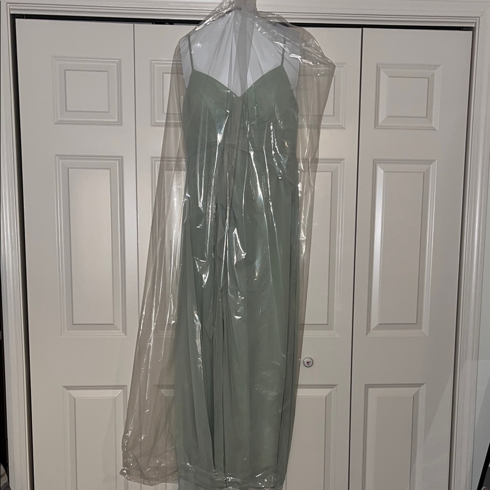 Sage Green Bridesmaid Dress